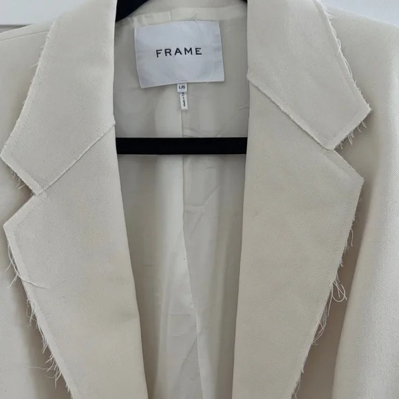 Frame Denim Off-White Blazer - Picture 2 of 5